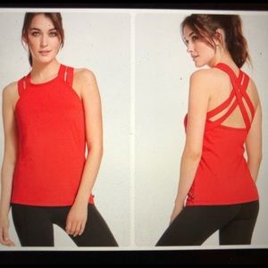 ❤️Fabletics Aldis Workout Tank Top Criss Cross Gym